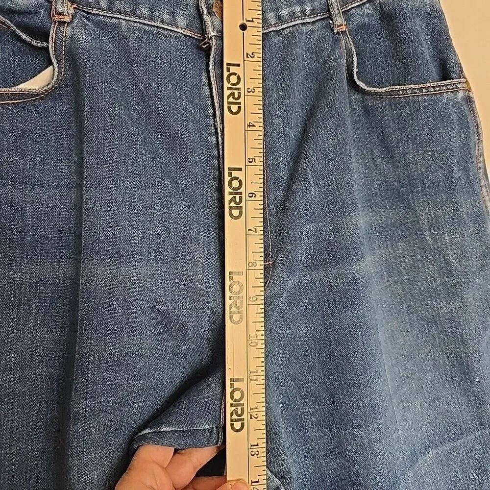Gitano Vtg 80s 90s Dark Wash Straight Leg Denim Mom Jeans Size 20 RN 44976 Pants